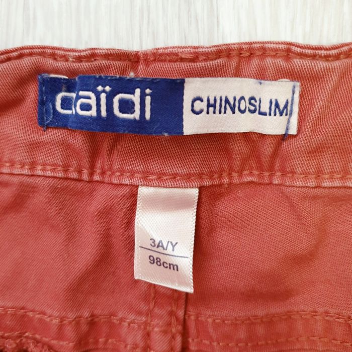Pantalon rouge brique - Okaïdi - photo numéro 3