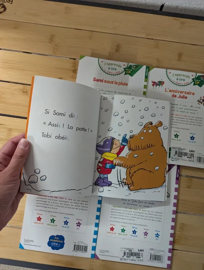 Lot livres sami et Julie - photo numéro 3
