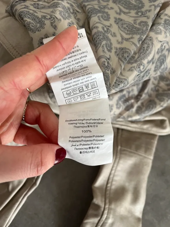 Veste cache cache beige - photo numéro 7