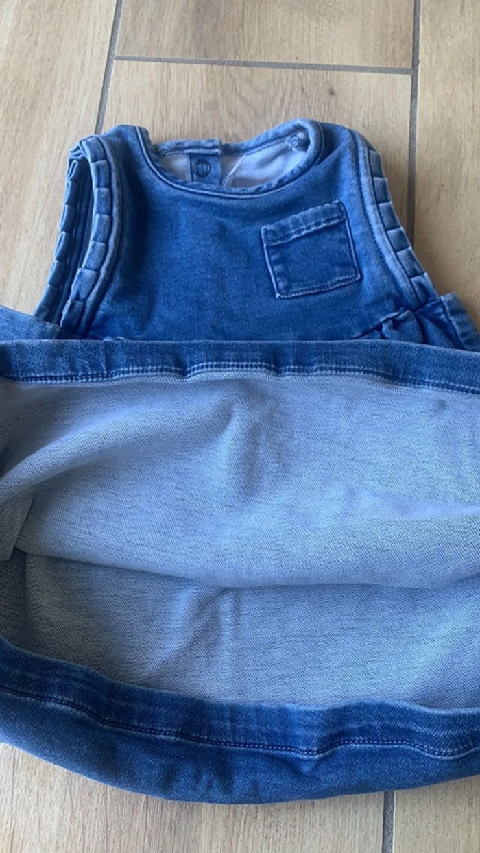 Robe en jean Petit bateau 18 mois 81 cm - photo numéro 6