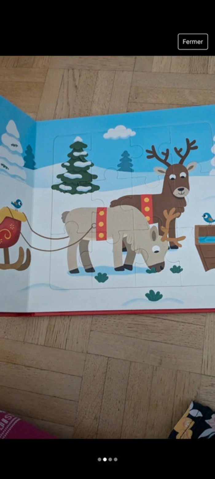Livre puzzle noël - photo numéro 2