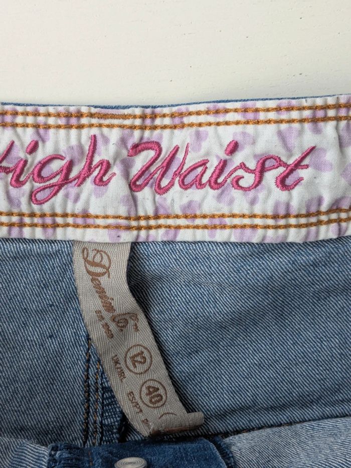 Short en jeans T38 : high waist - photo numéro 4