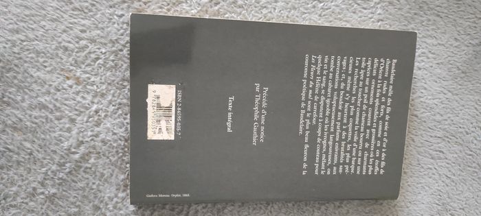 Livre Les fleurs du mal Charles Baudelaire - photo numéro 2