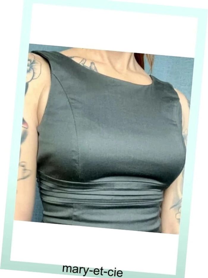 Robe moulante camaïeu taille 34 - 98 % coton, 2 % élasthane - photo numéro 4