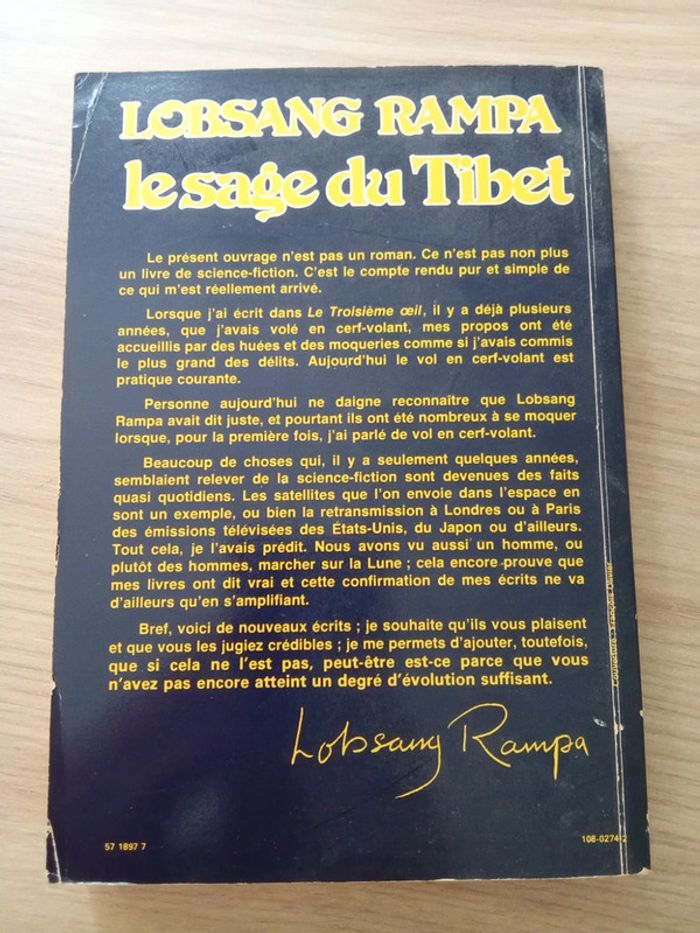 Rampa 🫧 Le sage du Tibet - photo numéro 2