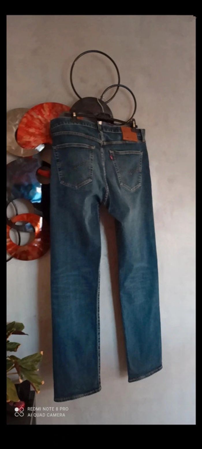 Jean Levi's 501 Premium droit bleu brut - photo numéro 3