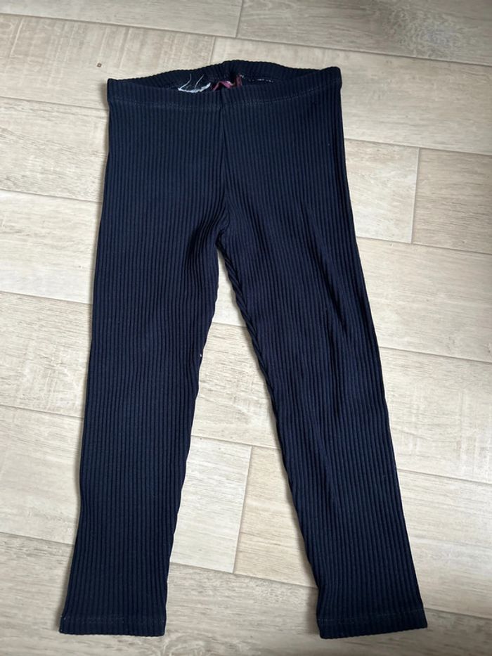 Legging bleu marine fille