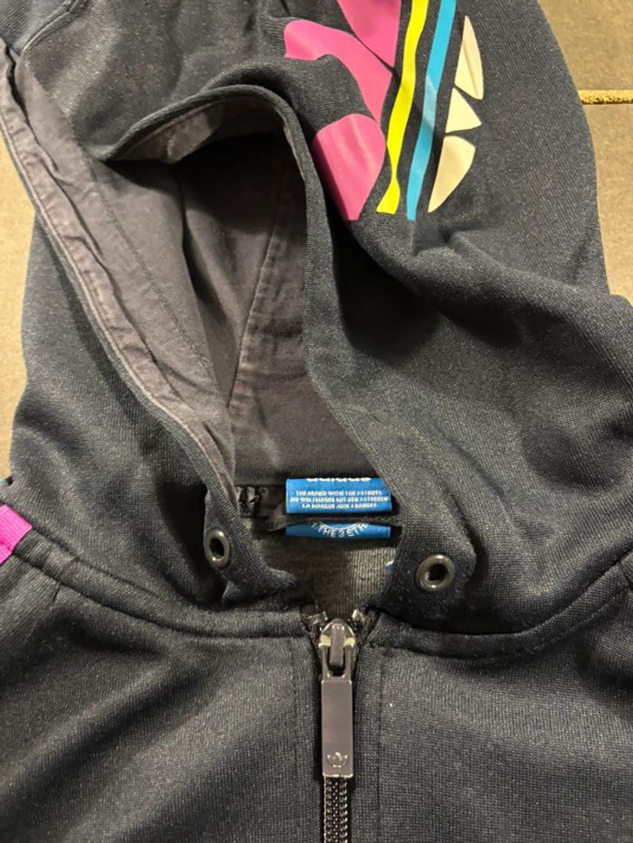 Pull à capuche Adidas Vintage  Taille S - photo numéro 6