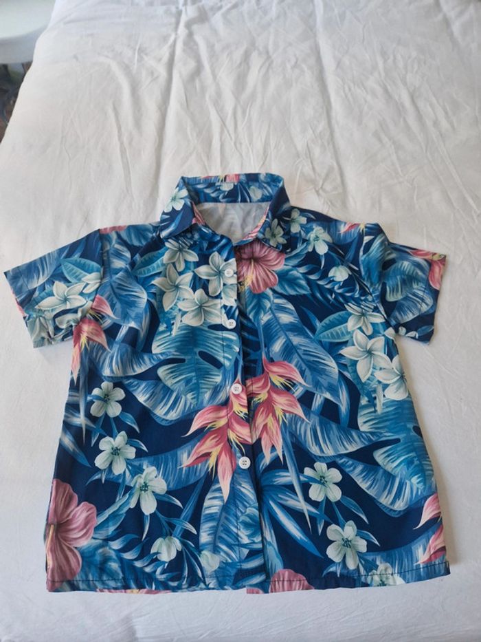 Chemise Hawaïenne Shein T.8ans