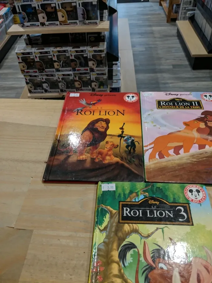 Lot de 3 Livres Disney - Le Roi Lion - photo numéro 2