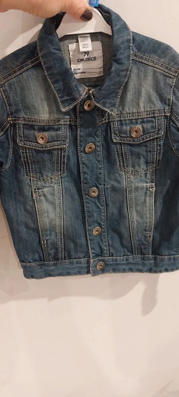 Veste en jean okaidi 3 ans