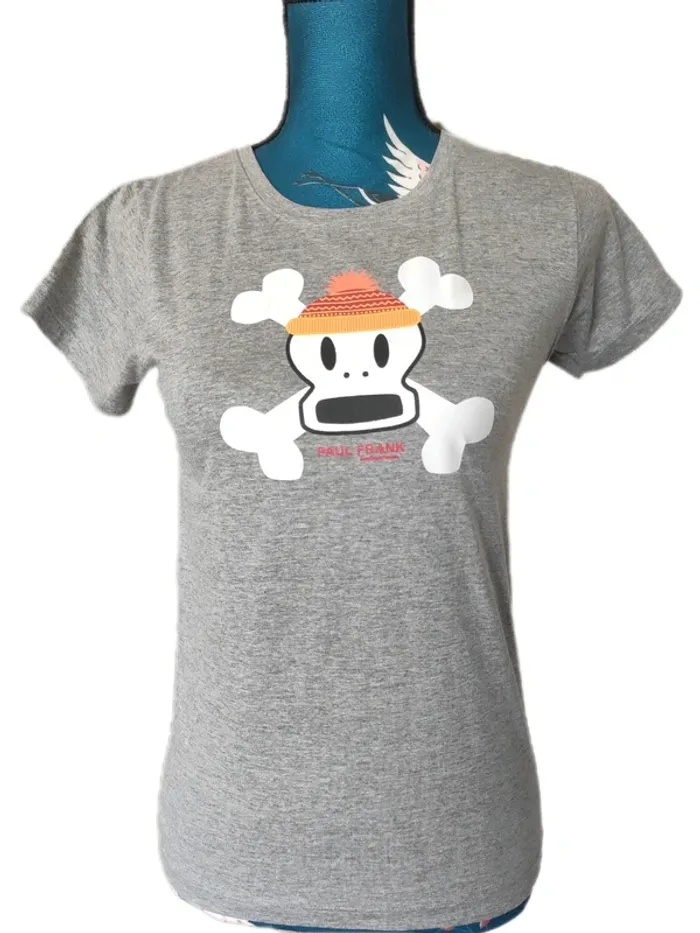 Tee-shirt Paul Frank tête de mort bonnet - Drop des indispensables de l'été - photo numéro 2