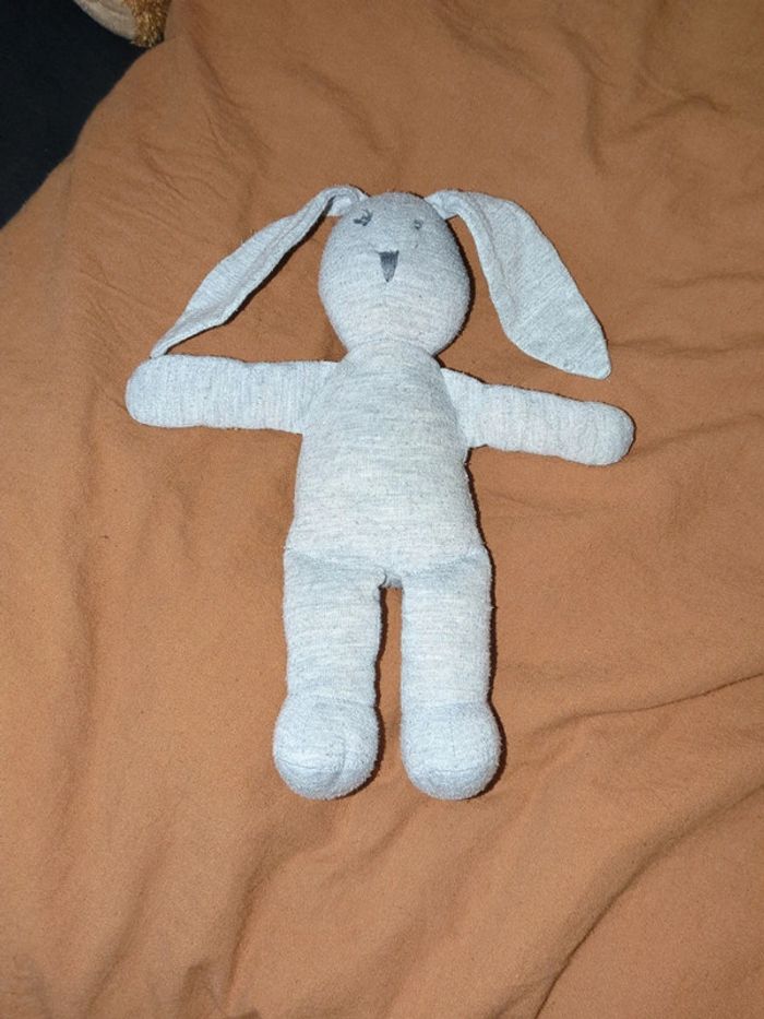 Doudou lapin gros petit bateau