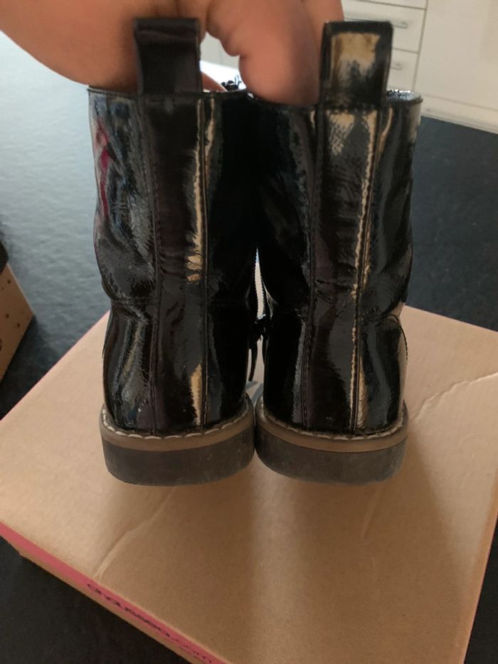Bottines vernis noir - photo numéro 4