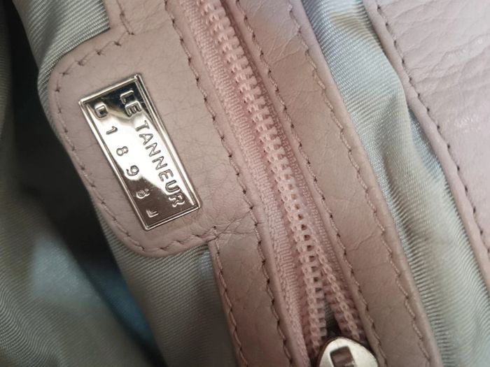 Le Tanneur | Sac à bandoulière rose pâle - photo numéro 7