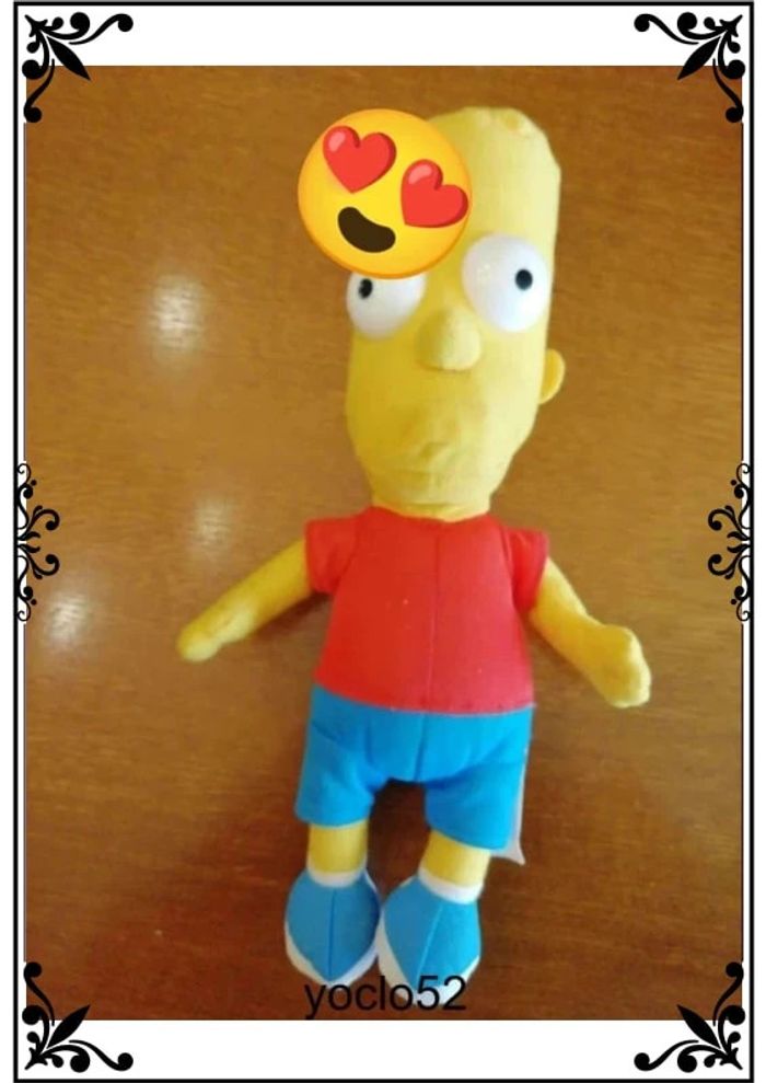 Peluche The Simpsons Bart Simpson - photo numéro 6