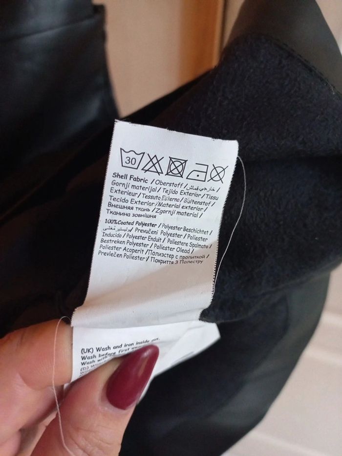 robe simili cuir - photo numéro 6