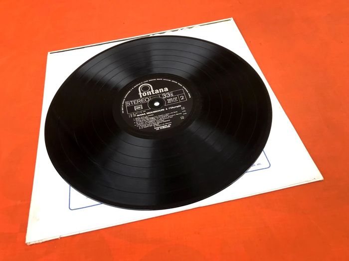 Vinyle 33 tours Nana Mouskouri   A l' Olympia Accompagnée par les Athéniens (1967) - photo numéro 4