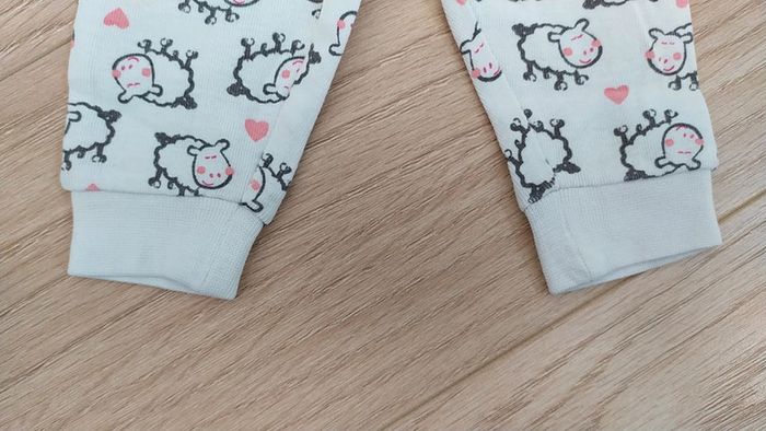 Pantalon mouton coeur 1 mois - photo numéro 5