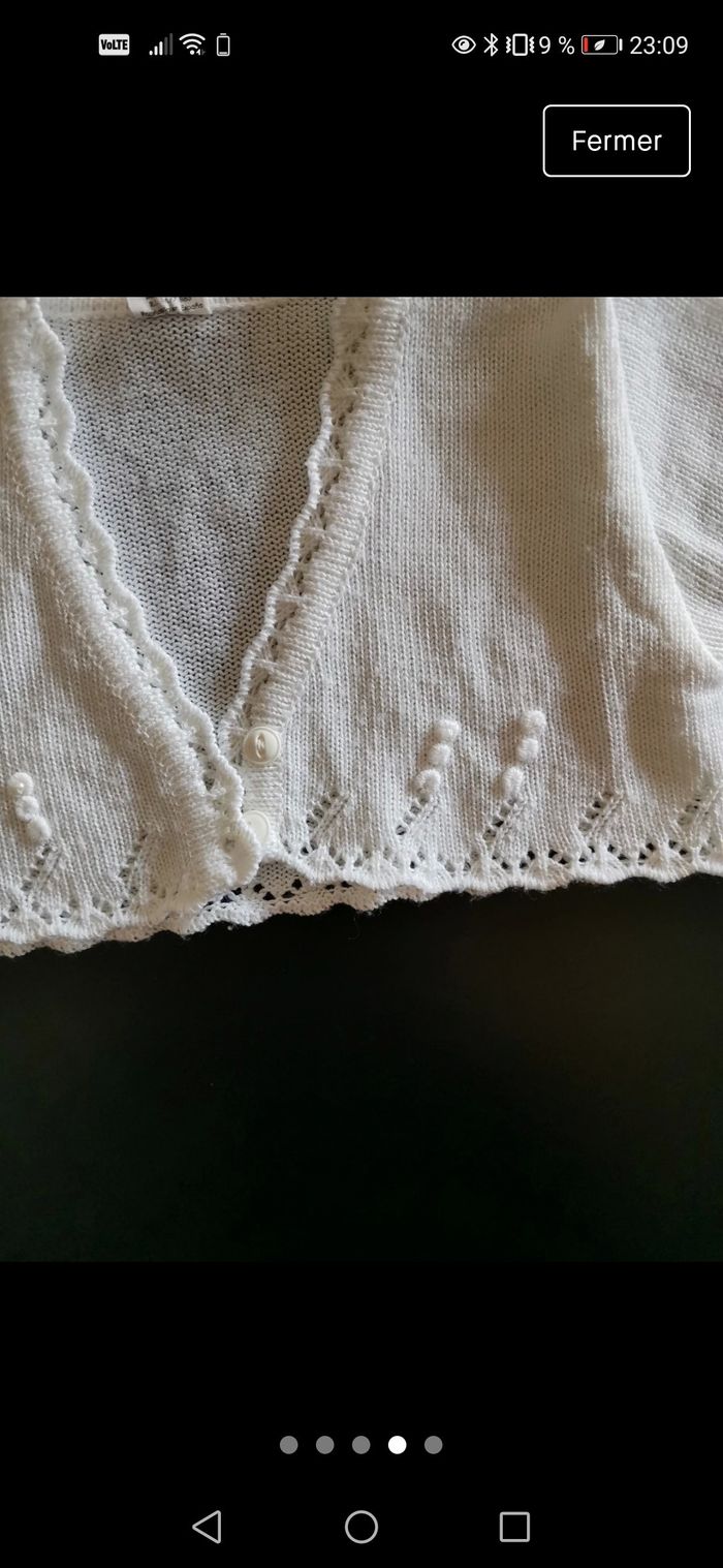 Gilet dentelle - photo numéro 4