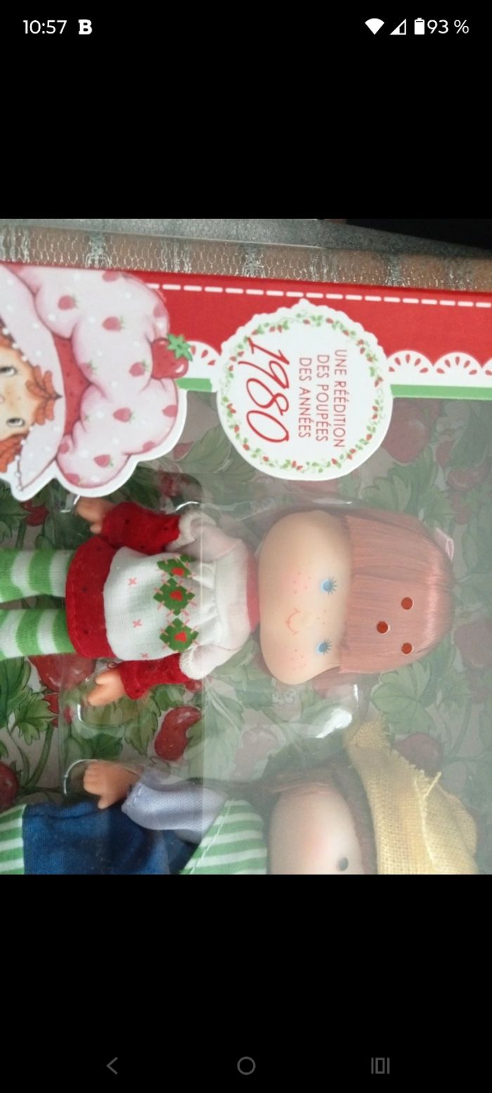 Figurines poupées Charlotte aux fraises - photo numéro 4