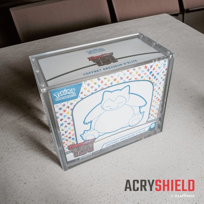 Protection acrylique premium pour ETB pokémon - photo numéro 2