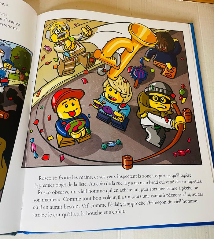 Livre Lego City - Test pour un voleur - photo numéro 3