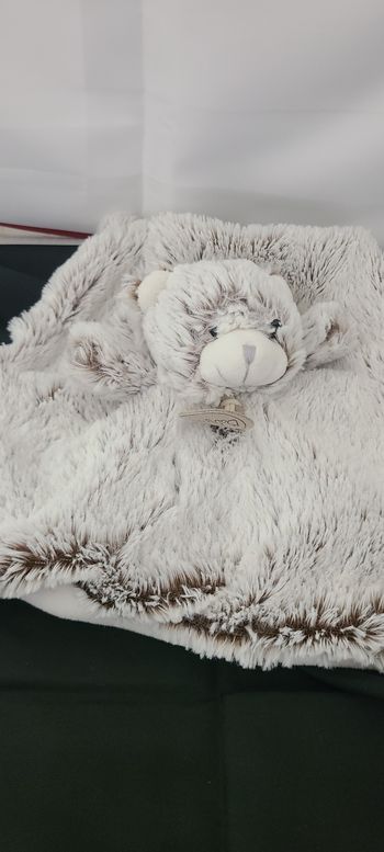 Doudou Plat Ours les flocons Baby Nat