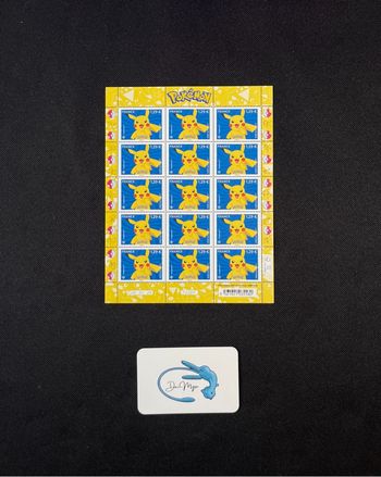 Pokémon Timbres Nationaux x15 : 30€
