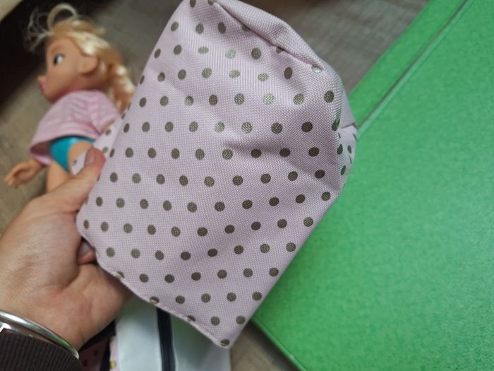 Assortiment panier tissus et trousse toilette bébé - photo numéro 3