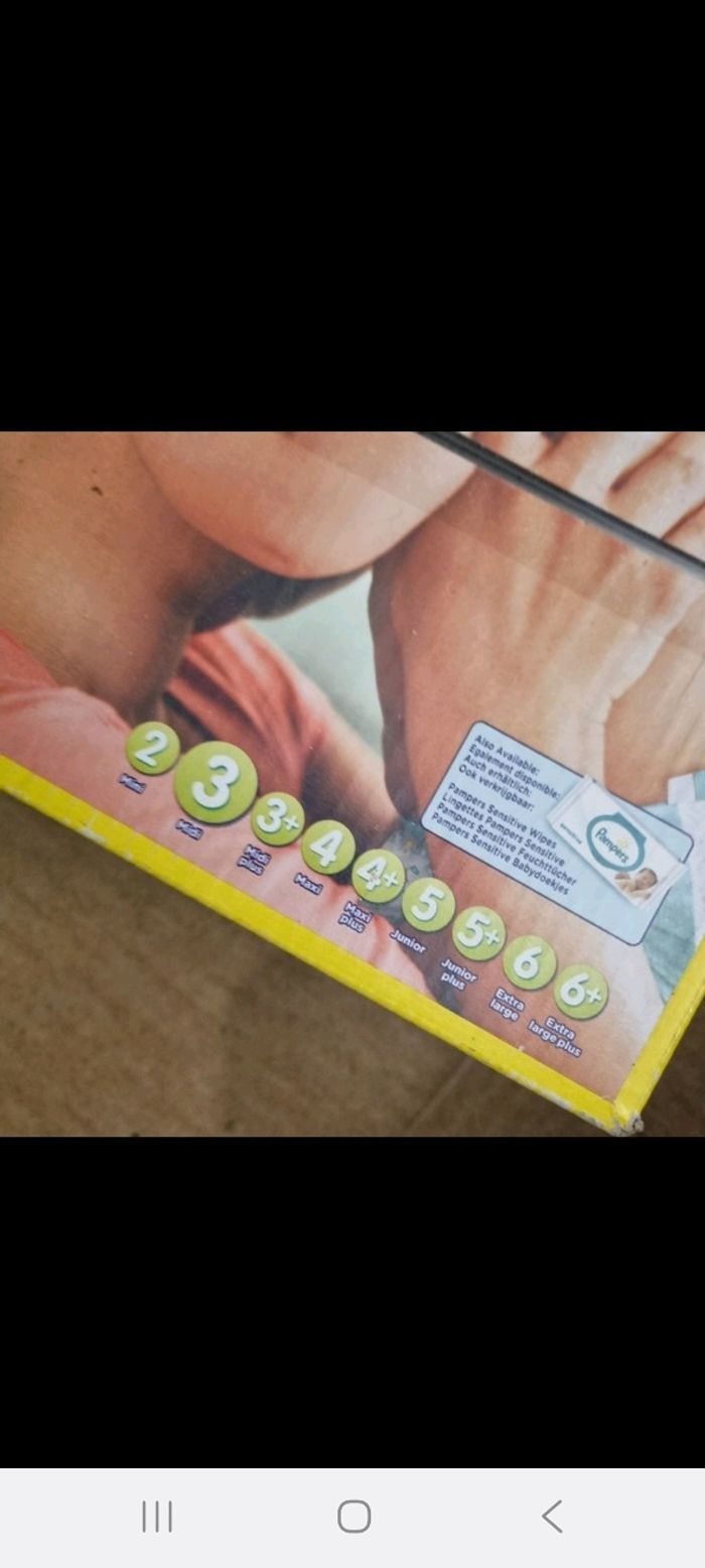 pack PAMPERS 104 couches taille 3 - photo numéro 2