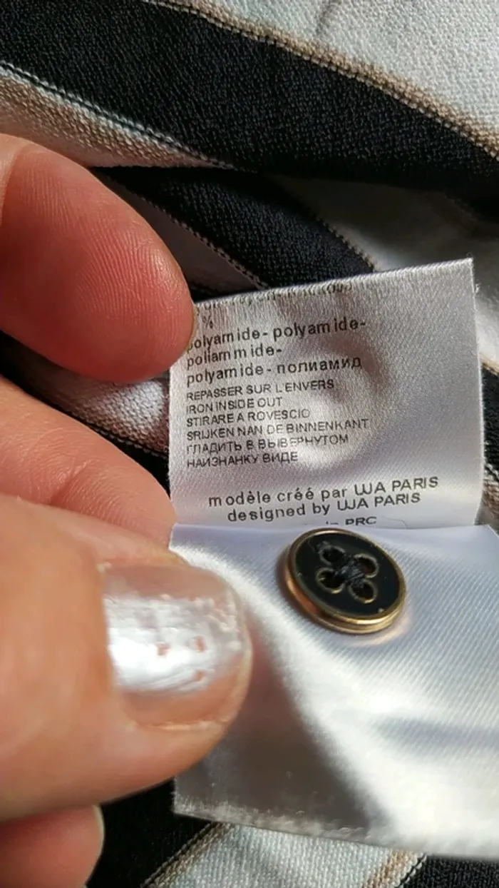 Très shirt raye - photo numéro 5