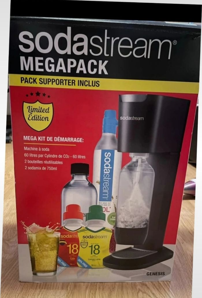 Machine sodastream megapack 1ere édition