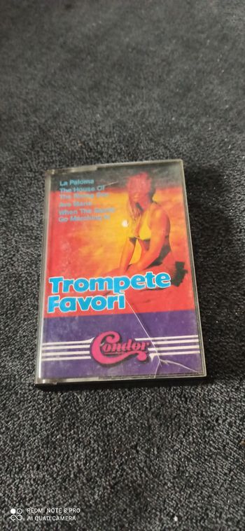 Cassette audio trompette favori