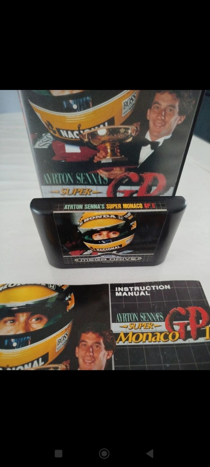 Ayrton Senna 's super monaco gp 2 Megadrive sega Genesis - photo numéro 10