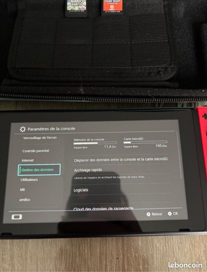 Nintendo Switch complet + Jeux - photo numéro 4