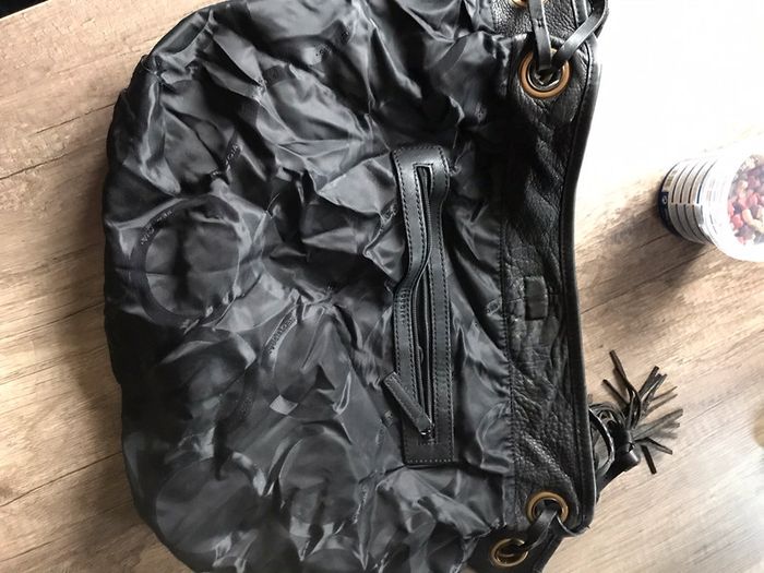 Sac Séquoia noir en cuir - photo numéro 3