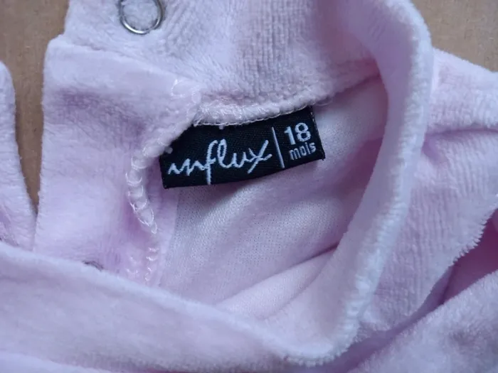 Pyjama velours 18 mois - photo numéro 2