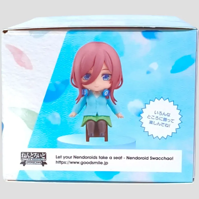 Nendoroid Swacchao! Miku Nakano – The Quintessential Quintuplets Movie – Good Smile Company - photo numéro 2