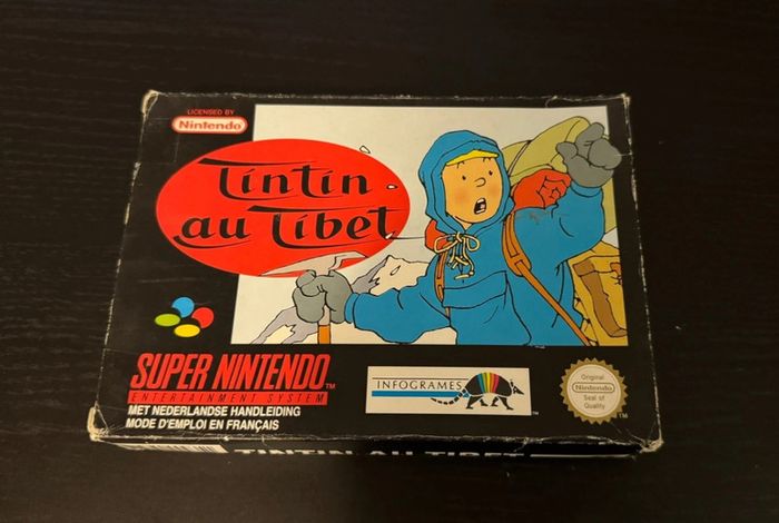 Tintin au Tibet Super Nintendo