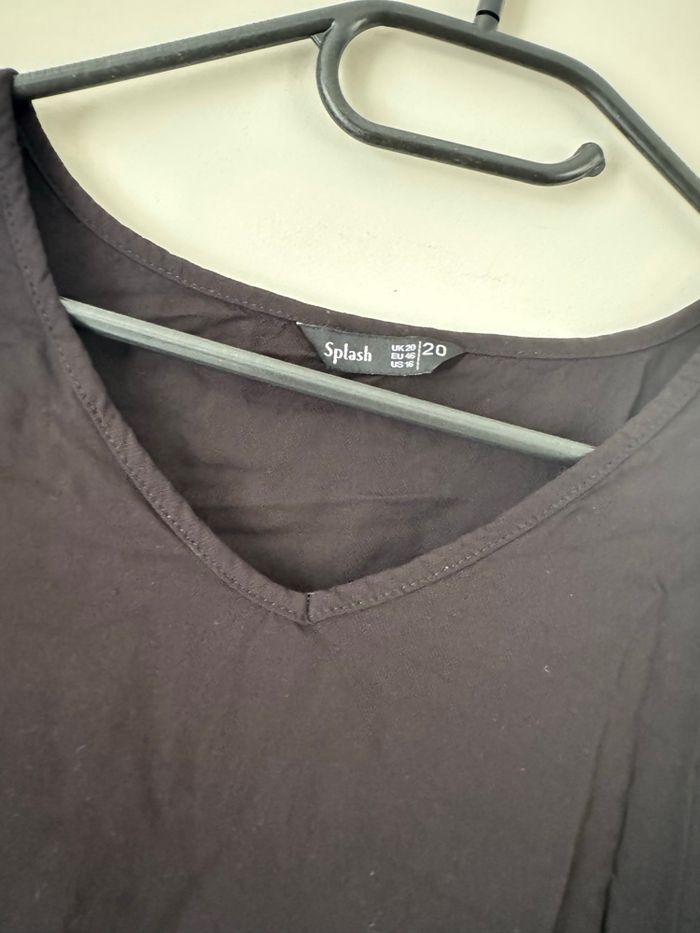 👚haut manche courte - femme - taille 46 - splash - très bon état - photo numéro 2