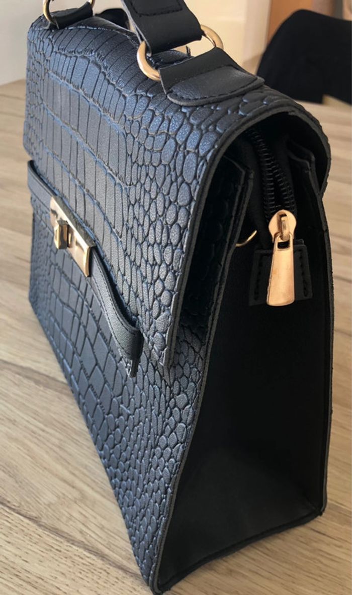 Sac cartable noir - photo numéro 2