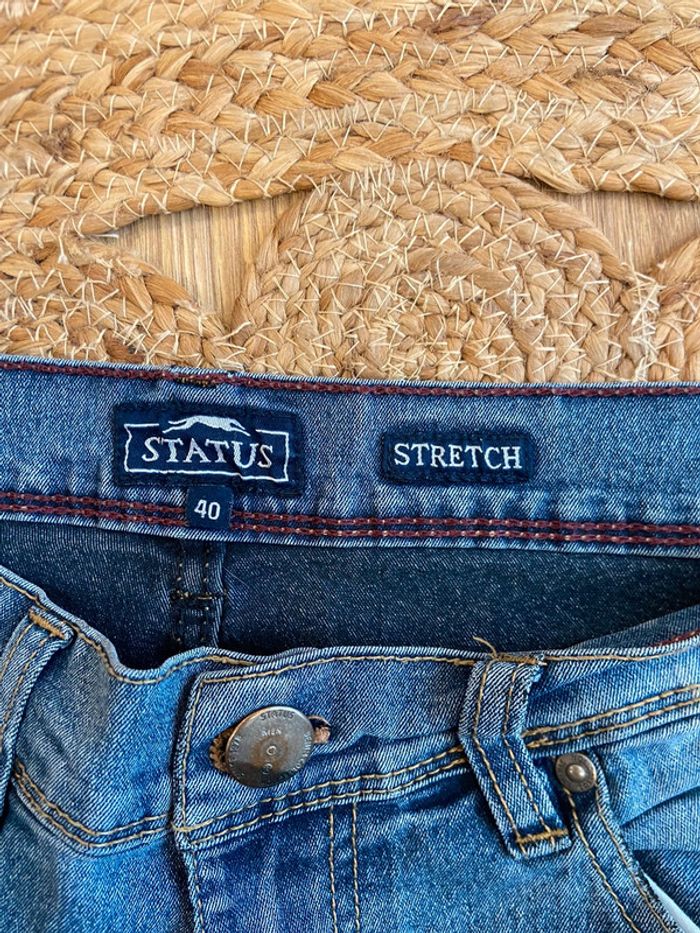 Jeans homme taille 40 stretch Status - photo numéro 2