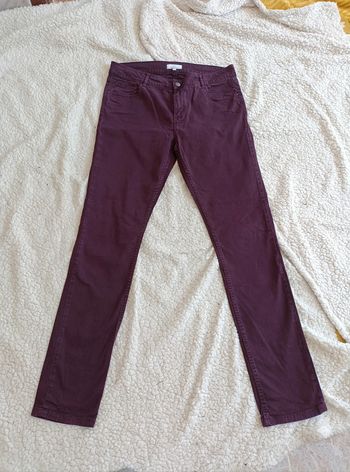 Jacqueline Riu violet bordeaux foncé – taille 42 – 98 % coton cute violet mignon