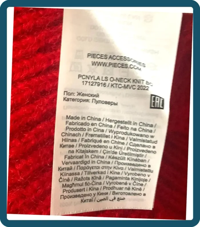 Très joli pull de Noël Rouge femme Pieces T/38 - photo numéro 9