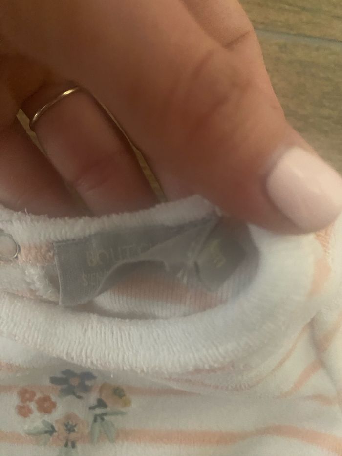 Pyjama grenouillère Boutchou 6 mois - photo numéro 3