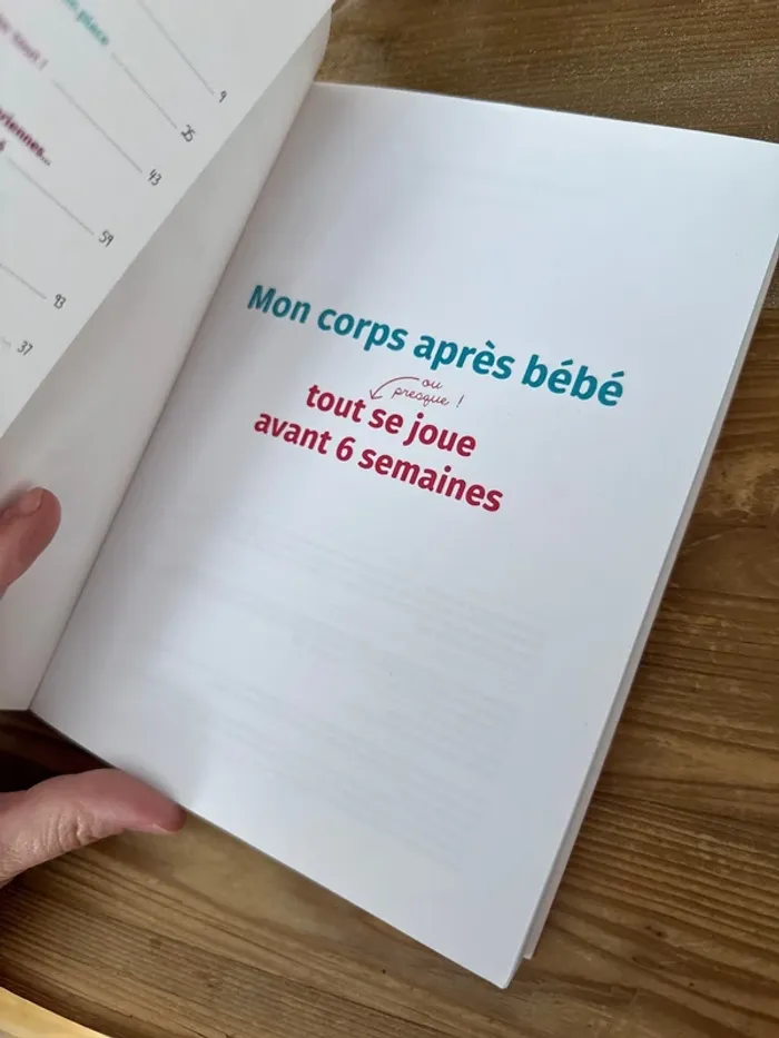 Livre mon corps après bébé, tout se joue avant six semaines - photo numéro 4