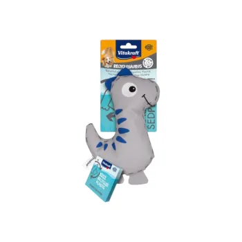 Jouet pour chien Gris Vitakraft Dinosaure – 23 cm Neuf