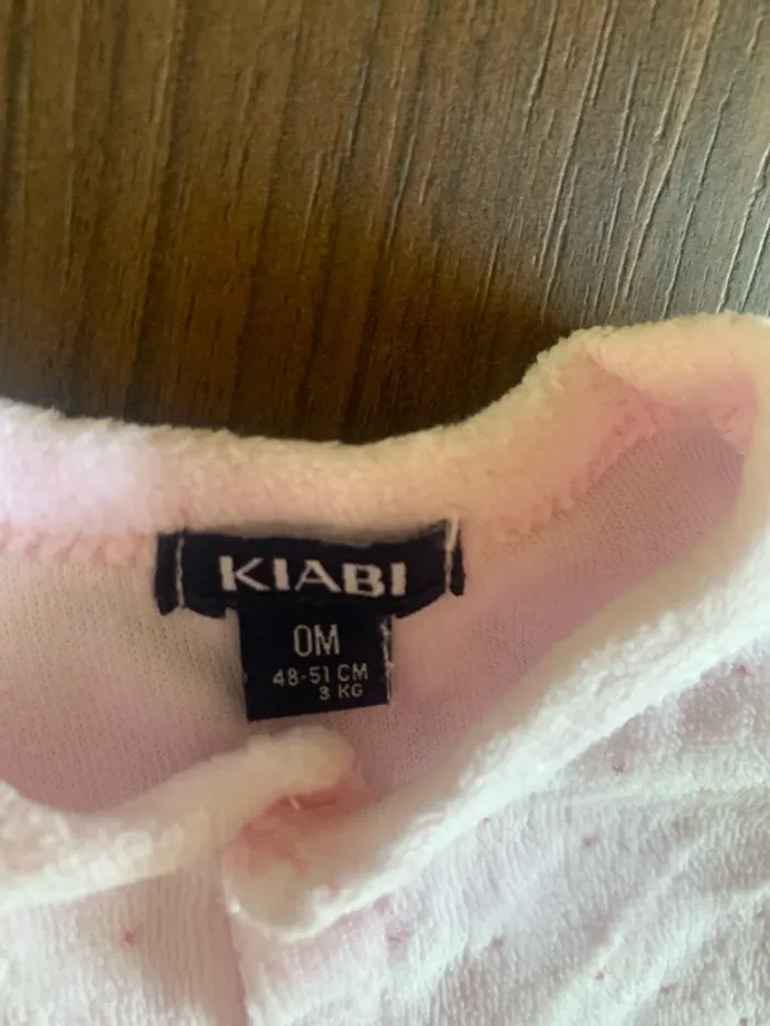 Pyjama ensemble Kiabi rose Naissance - photo numéro 2