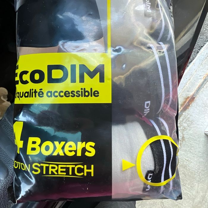 Dim 5 Boxers Coton Stretch - photo numéro 2